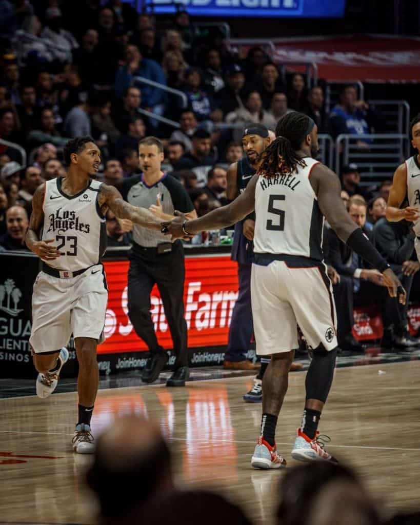 Lou Williams Montrezl Harrell LA Clippers