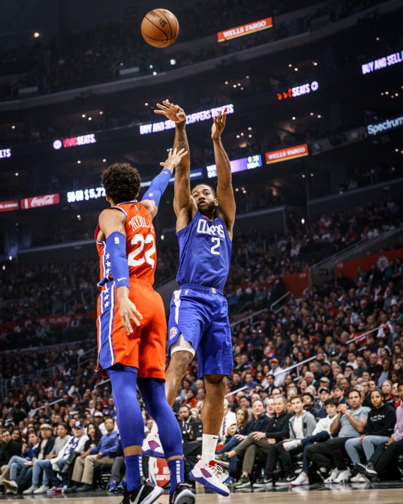 Kawhi Leonard LA Clippers Matisse Thybulle Philadelphia 76ers