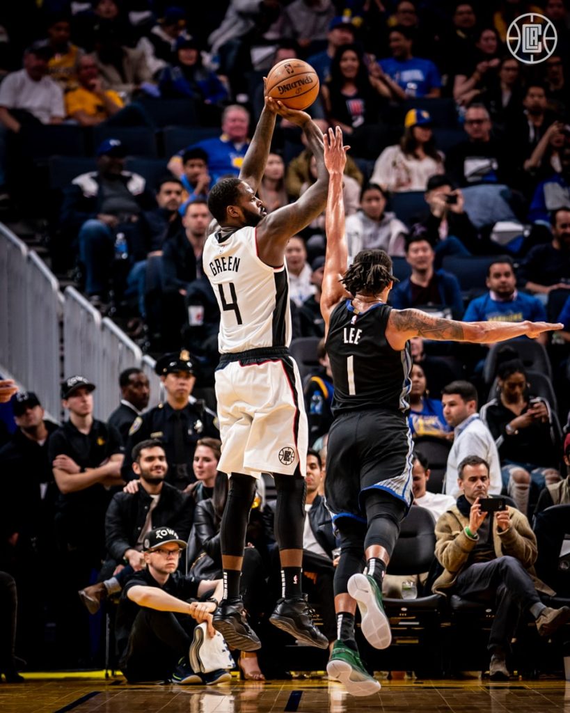 JaMychal Green LA Clippers Damion Lee Golden State Warriors