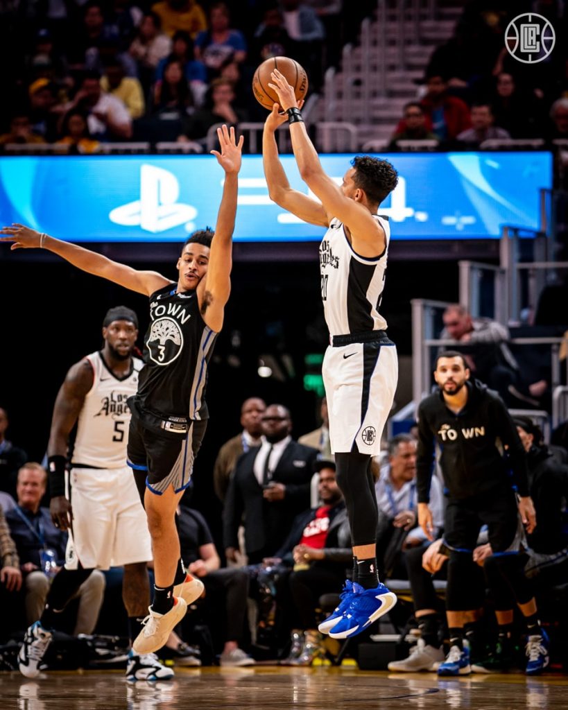 Landry Shamet LA Clippers Jordan Poole Golden State Warriors