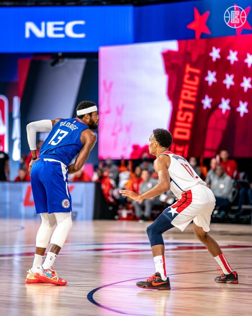 Paul George LA Clippers Jerome Robinson Washington Wizards