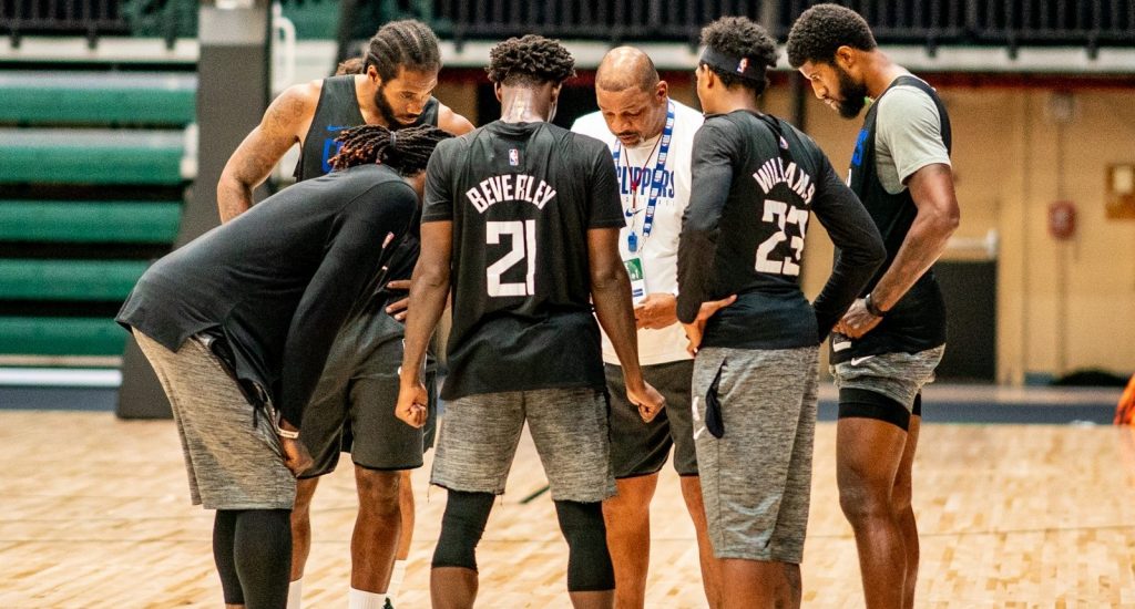 Clippers Practice Orlando