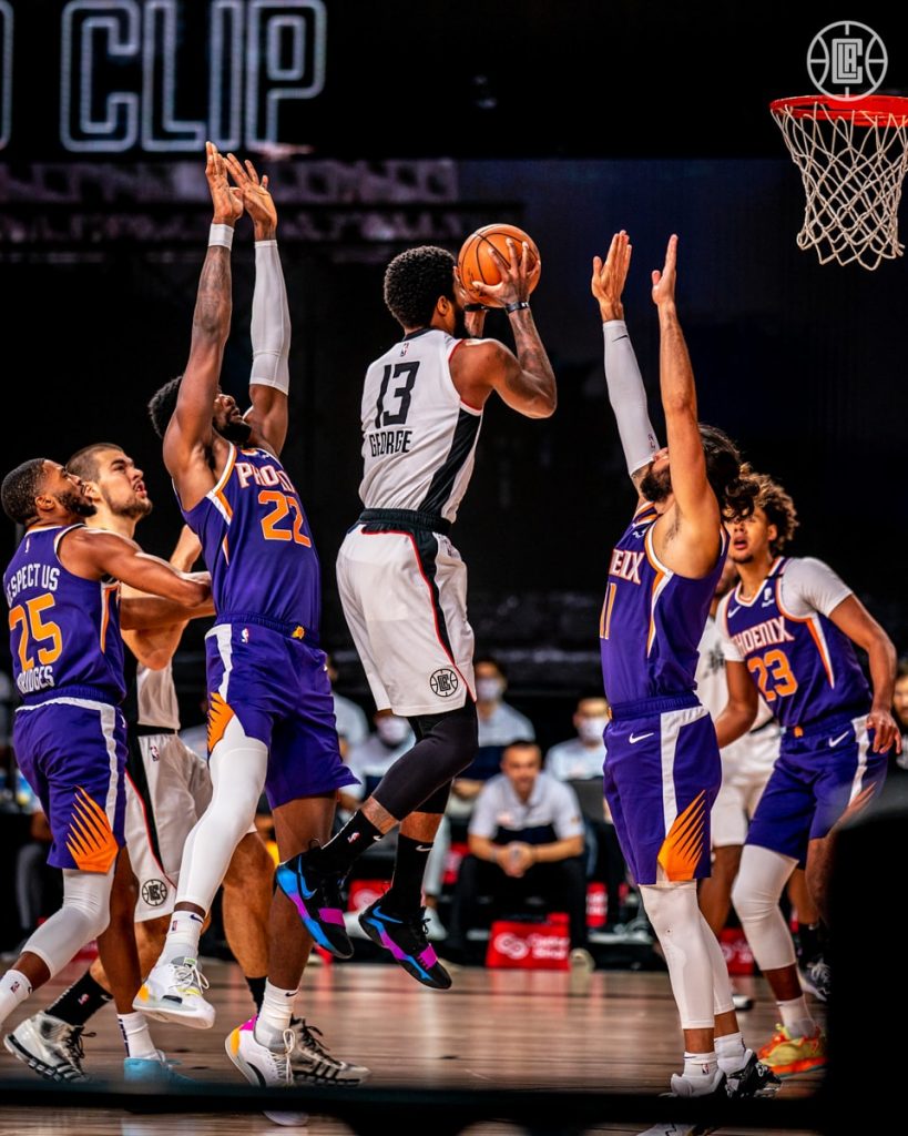Paul George LA Clippers Phoenix Suns Orlando NBA Bubble