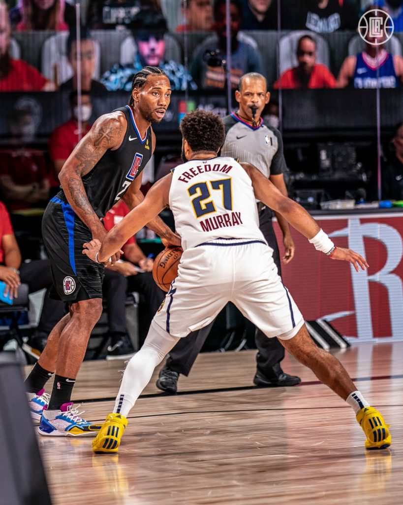 Kawhi Leonard Jamal Murray LA Clippers Denver Nuggets NBA Playoffs Second Round Game 1