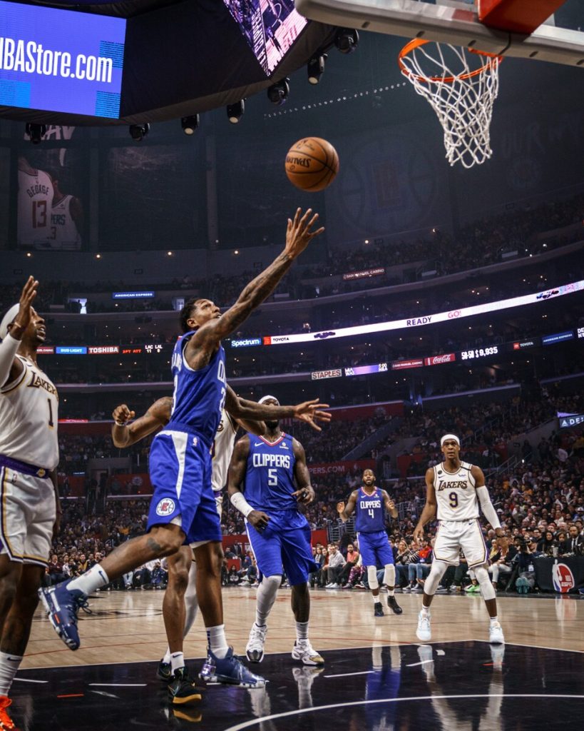 LA Clippers Los Angeles Lakers Rajon Rondo