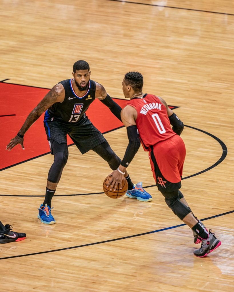 Houston Rockets LA Clippers Paul George Russell Westbrook