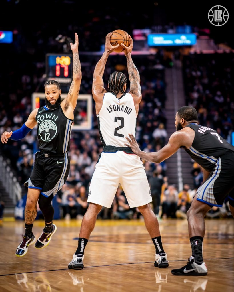 Ky Bowman Kawhi Leonard Golden State Warriors LA Clippers