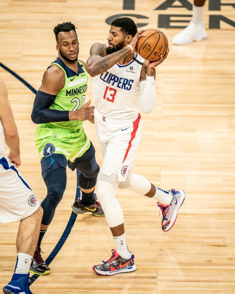 LA-Clippers-Minnesota-Timberwolves-Paul-George-Josh-Okogie