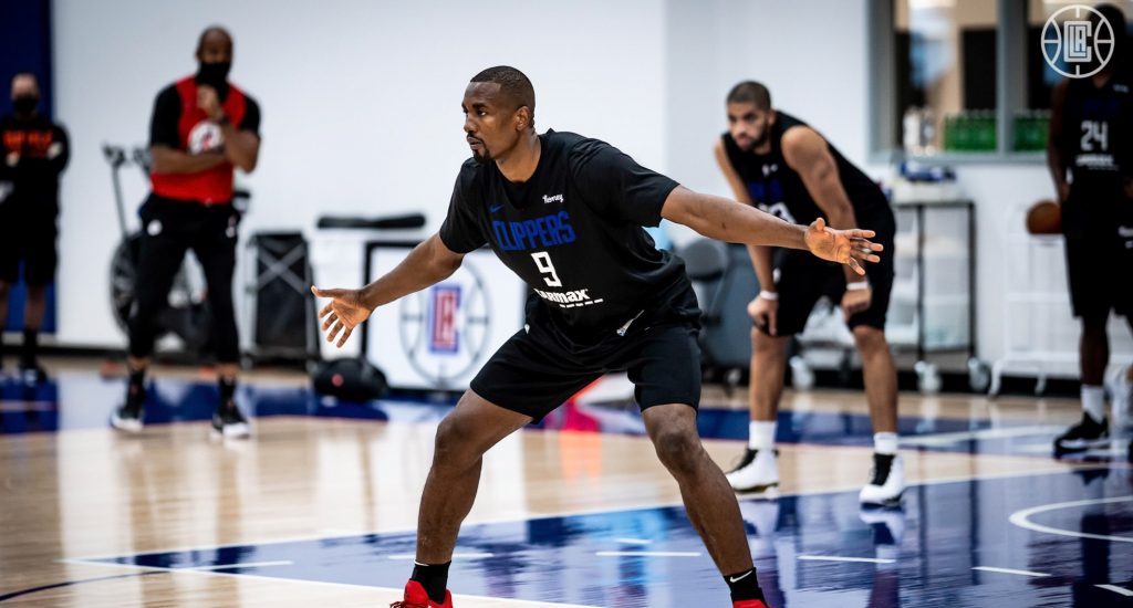 LA Clippers Serge Ibaka Training Camp