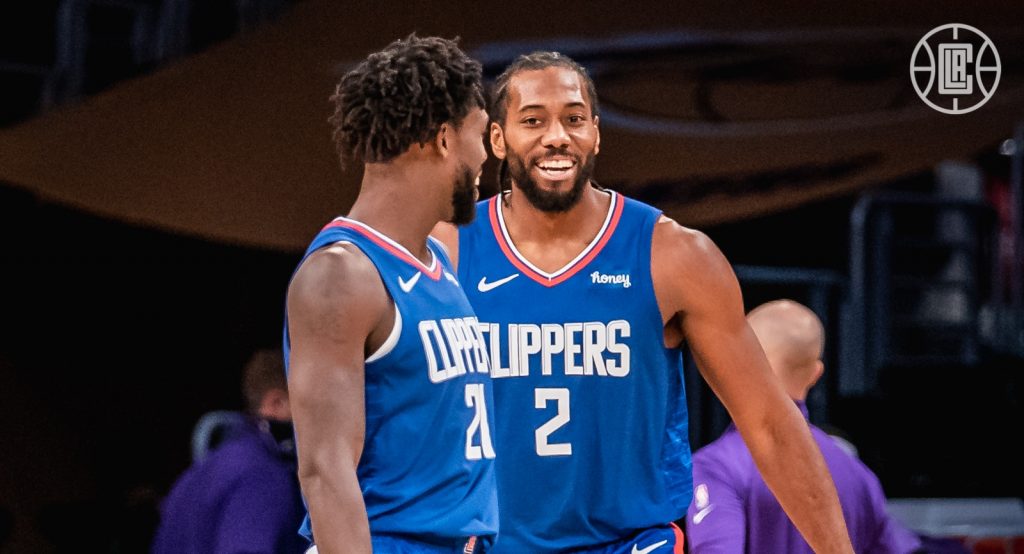 LA Clippers Patrick Beverley Kawhi Leonard