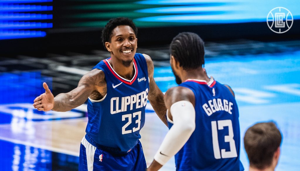 LA Clippers Paul George Lou Williams