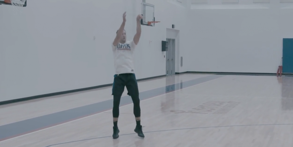 LA Clippers Luke Kennard Practice