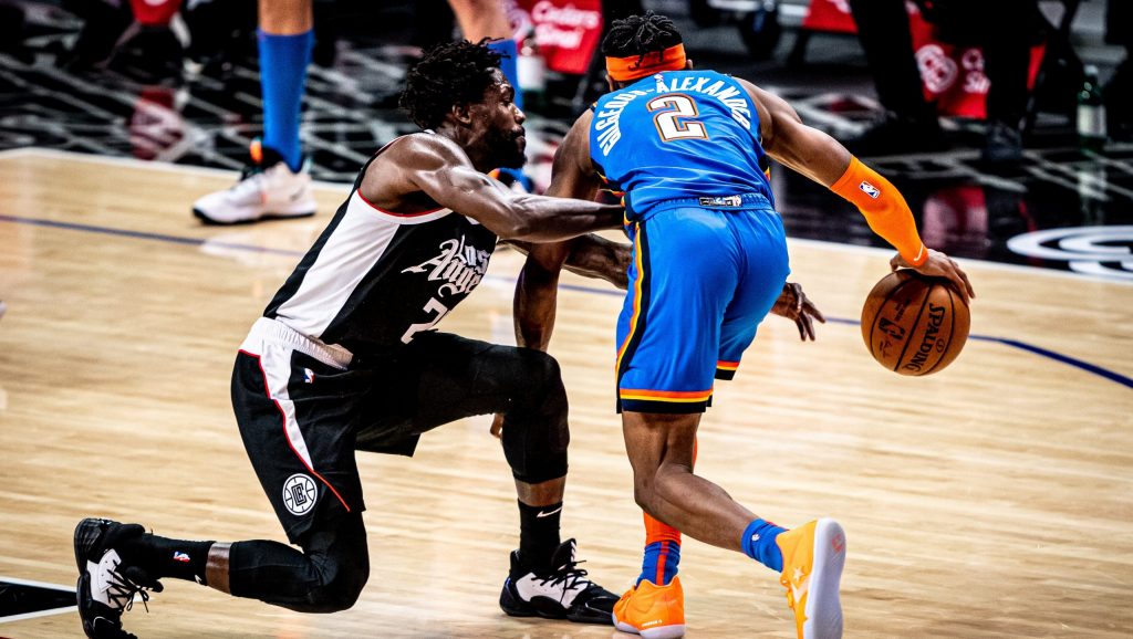 LA Clippers Oklahoma City Thunder Patrick Beverley Shai Gilgeous-Alexander