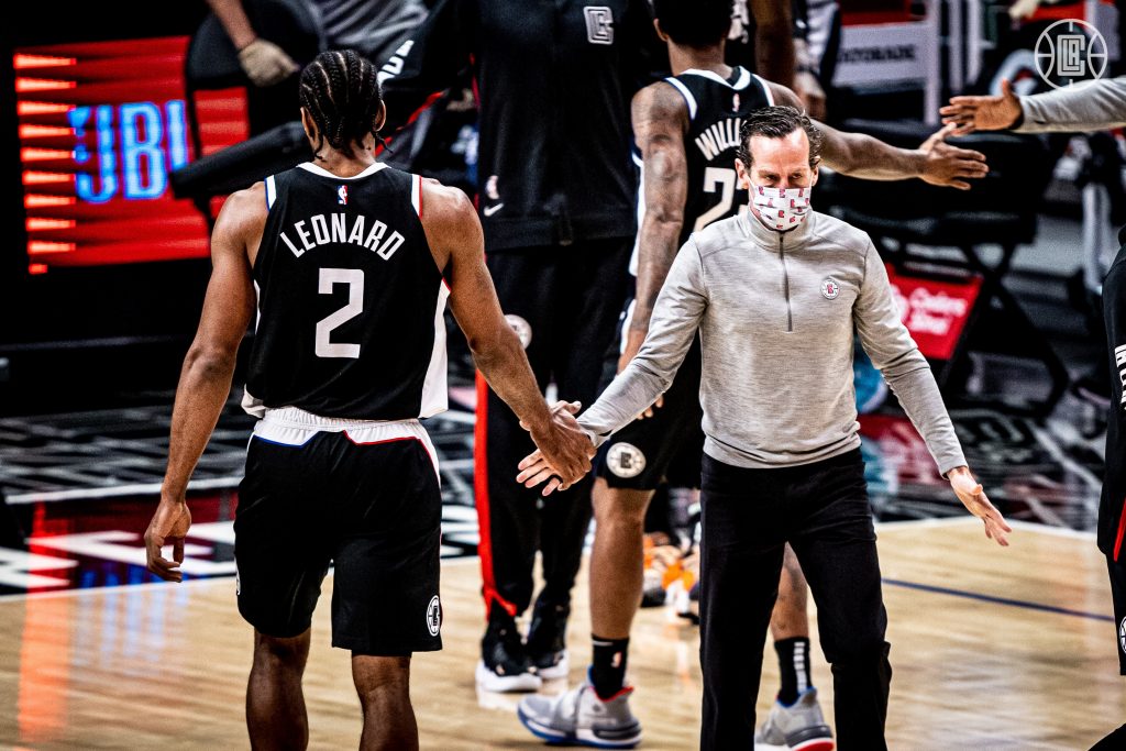 LA Clippers Kawhi Leonard Kenny Atkinson