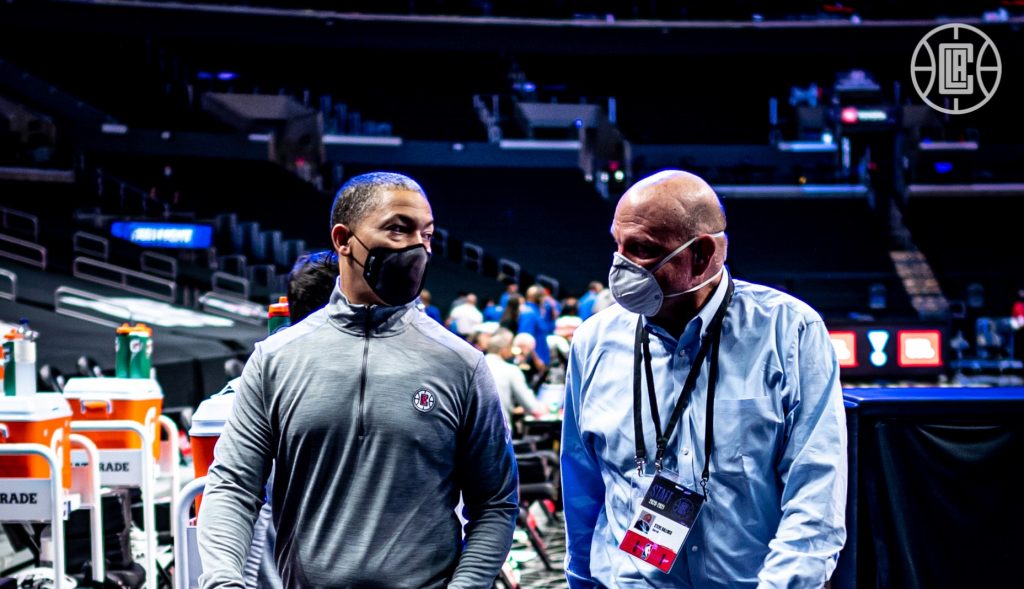 LA Clippers Steve Ballmer Ty Lue