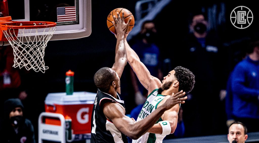 LA Clippers Serge Ibaka Jayson Tatum