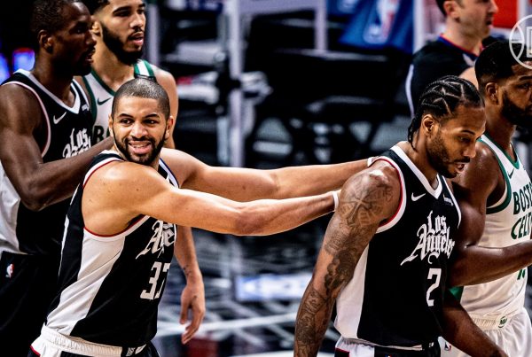 LA Clippers Boston Celtics Nicolas Batum Kawhi Leonard