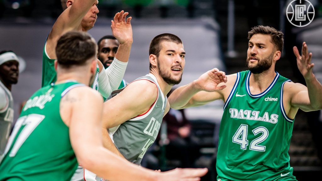 LA Clippers Dallas Mavericks Ivica Zubac Maxi Kleber