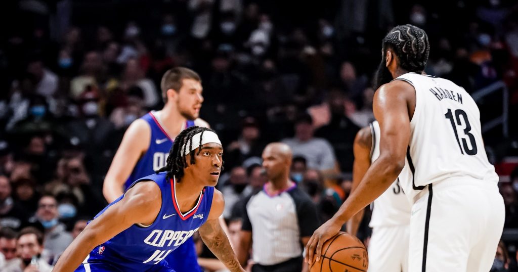 LA Clippers James Harden Terance Mann Brooklyn Nets