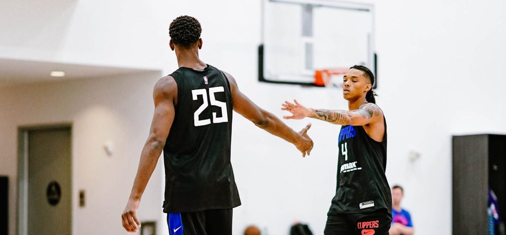 LA Clippers Moussa Diabate Brandon Boston