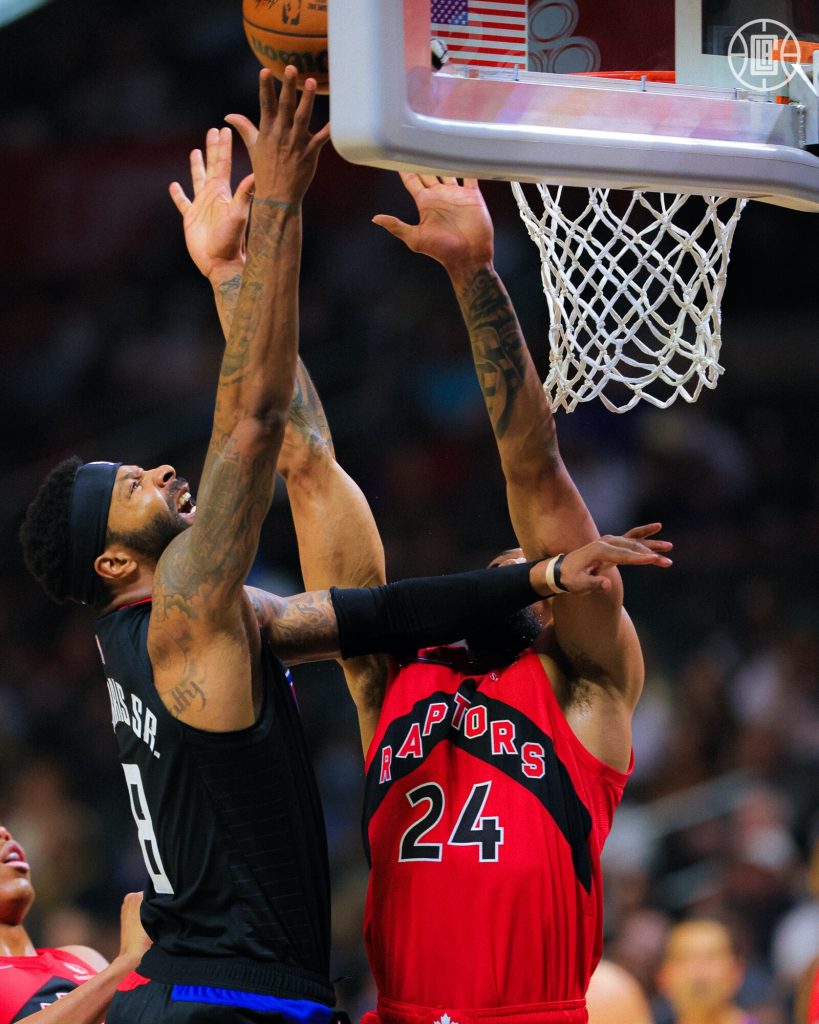 Clippers Raptors Morris