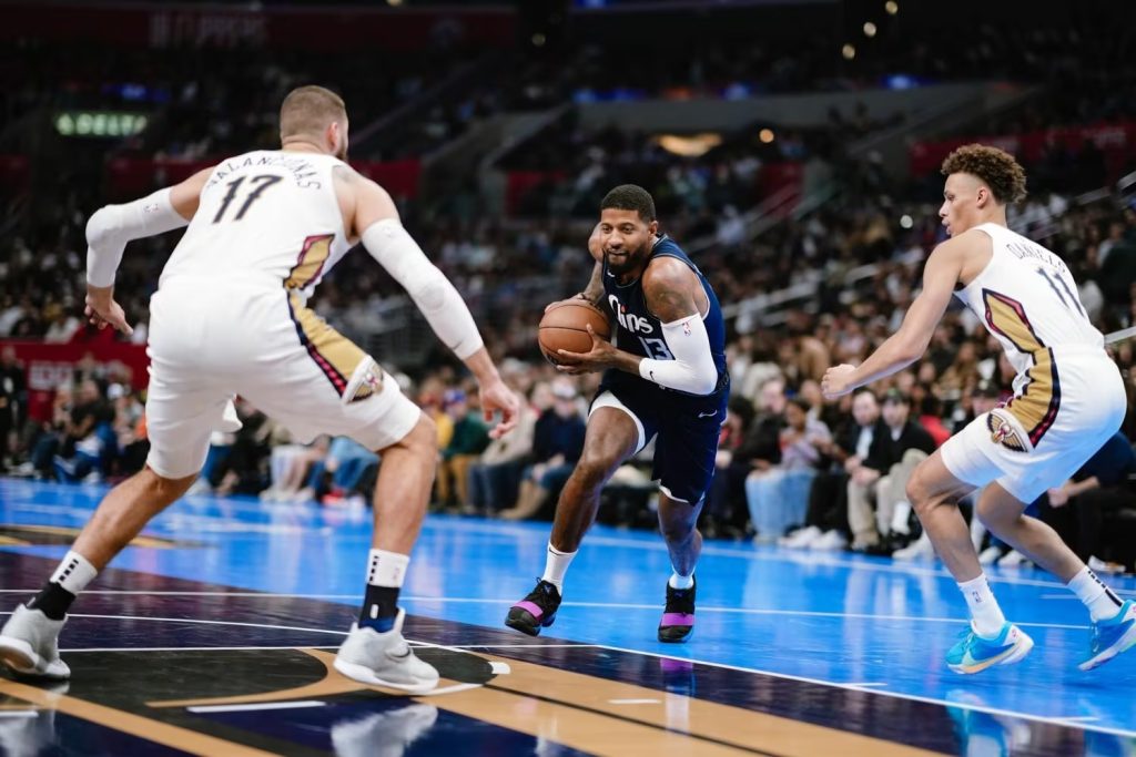 Clippers Pelicans Paul George