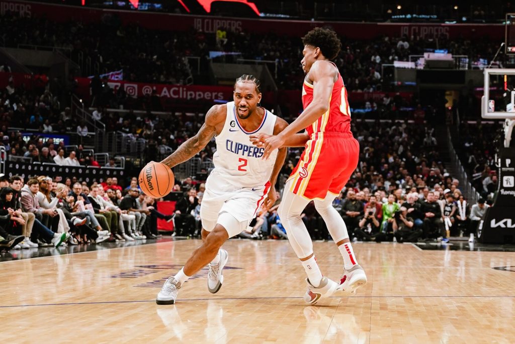 Clippers Hawks Kawhi Leonard