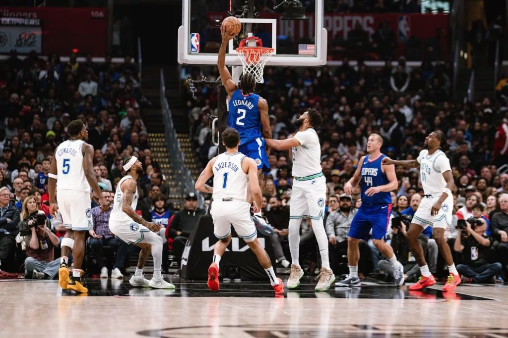 Clippers Timberwolves Kawhi Leonard