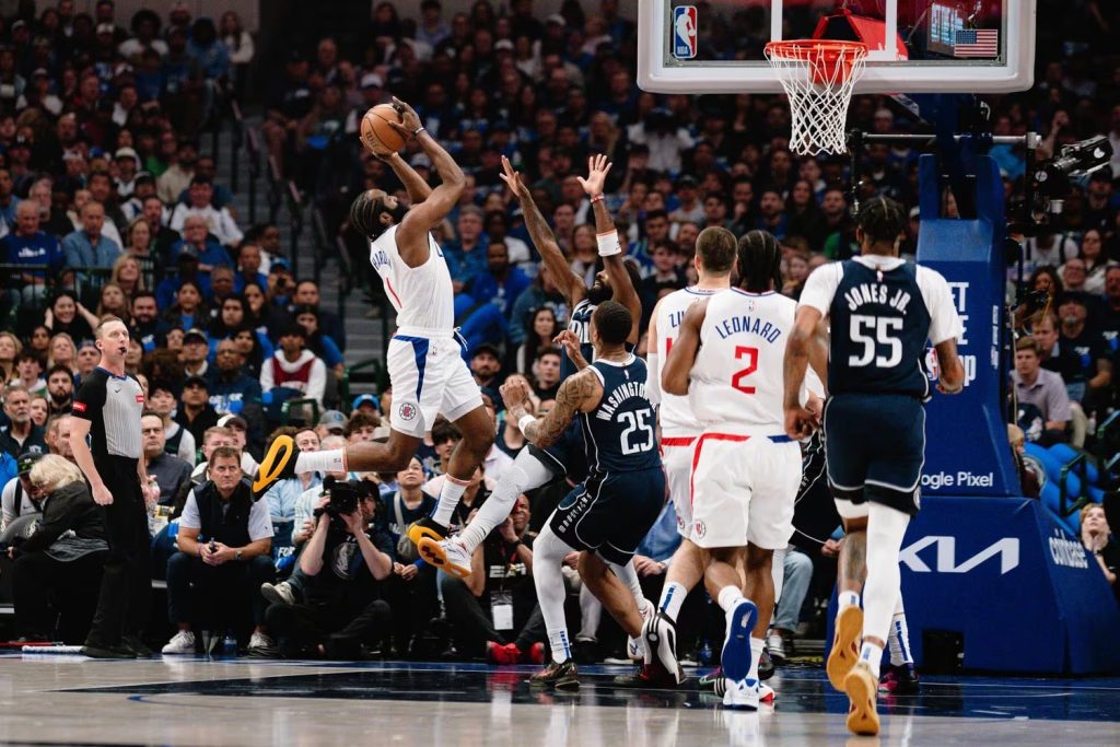 Clippers Mavericks Harden