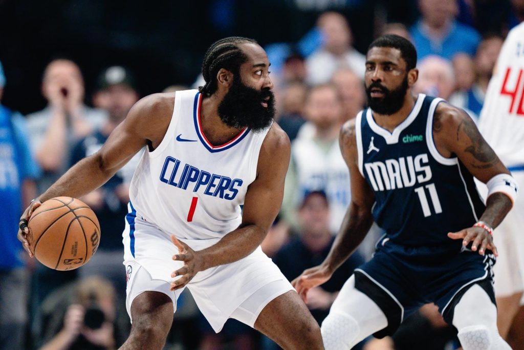 Harden Clippers Mavericks Kyrie